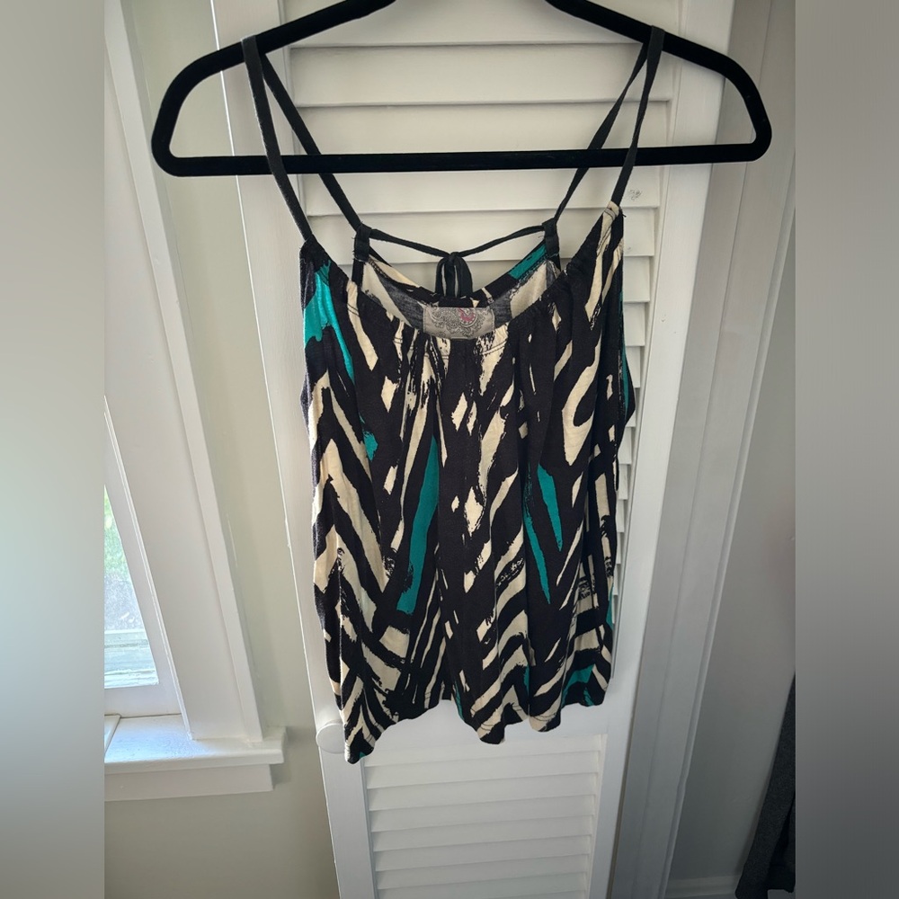 Patterned tank top